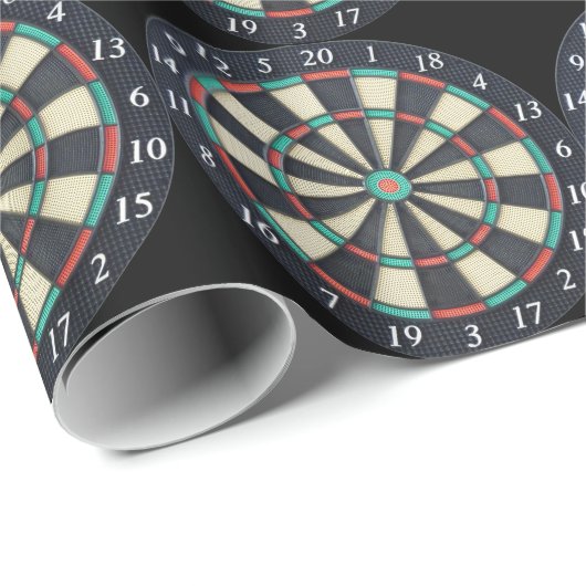 Electronic Dart Board Geschenkpapier (Rolleneckpunkt)