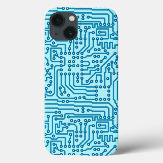 Electronic Digital Circuit Board Case-Mate iPhone Hülle (Rückseite)