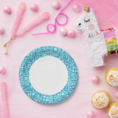 Electronic Digital Circuit Board Pappteller (Party)