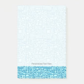 Electronic Digital Circuit Board Post-it Klebezettel (Vorderseite)