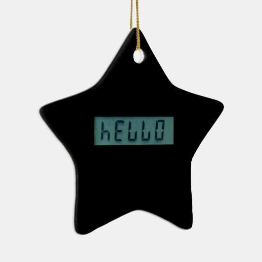 Electronic Hello Message Ornament (Rechts)