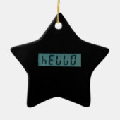 Electronic Hello Message Ornament (Vorne)