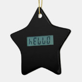 Electronic Hello Message Ornament (Links)