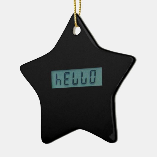 Electronic Hello Message Ornament (Links)