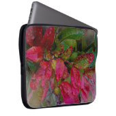 Electronics Bag Evergreen Herbst Roter Zweig Laptopschutzhülle (Vorne Rechts)