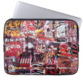 Electronics Bag – Fragmented Pulse Laptopschutzhülle (Vorderseite)