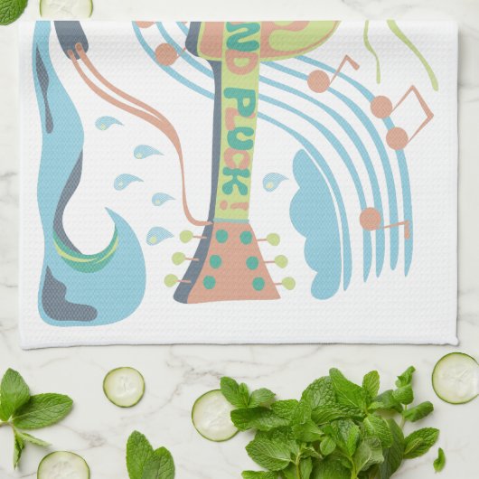 Electronics Stum Beach Life Geschirrtuch (Gefaltet)