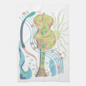 Electronics Stum Beach Life Geschirrtuch (Vertikal)