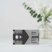 ElectroTech Visitenkarte (Stehend Vorderseite)