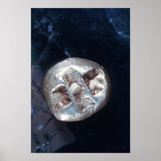 Electrum stater, c.600 BC Poster (Vorne)