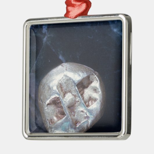 Electrum stater, c.600 BC Silbernes Ornament (Links)