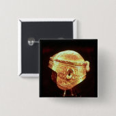 Electrum-Sturzhelm von König Mes-Kalem-Graben Button (Vorne & Hinten)