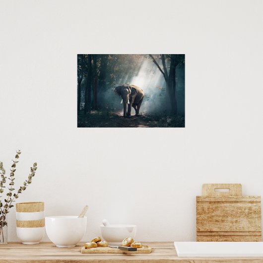 Elefant-1822636 Poster (Küche)