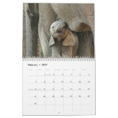 Elefant 2027  kalender (Feb 2027)