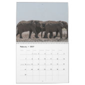 Elefant 2027 kalender (Feb 2027)