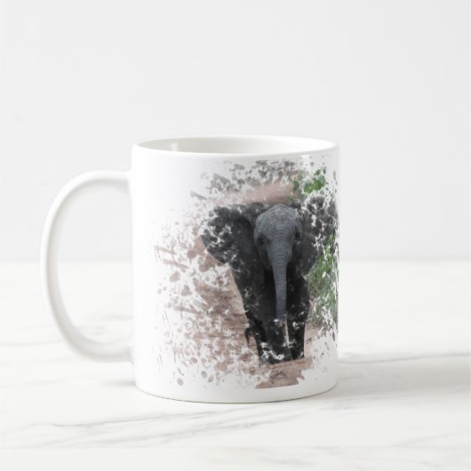 Elefant 2 kaffeetasse (Links)