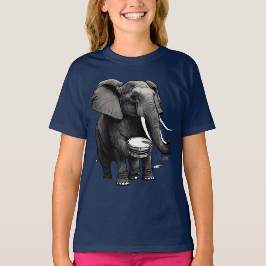 Elefant - 2 T-Shirt (Vorderseite)