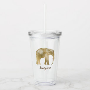 Elefant Acryltrinkbecher