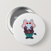 Elefant als Bräutigam mit Anzug.PNG Button (Vorne & Hinten)
