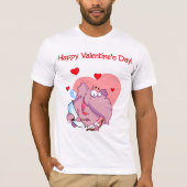 Elefant als Cupid Mens T - Shirt (Vorderseite)
