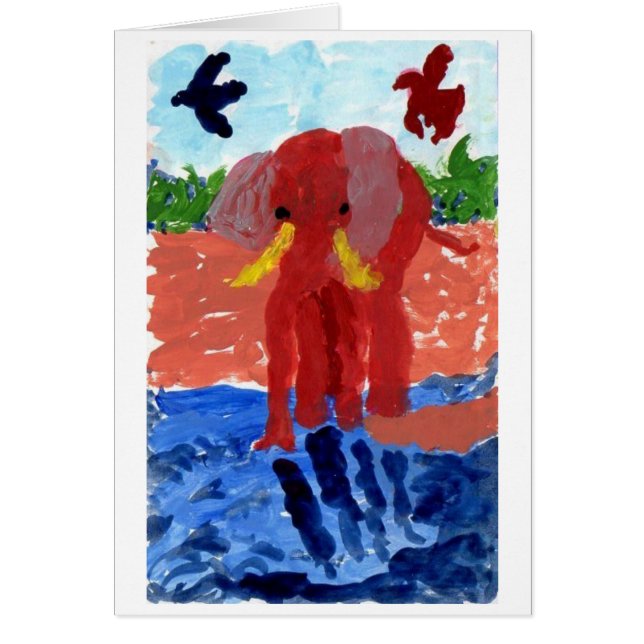 Elefant am Fluss (Vorne)