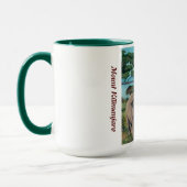 Elefant am Monte Kilimanjaro - Tasse (Links)