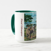 Elefant am Monte Kilimanjaro - Tasse (Vorderseite Links)