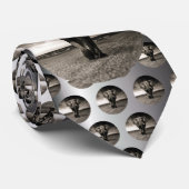 Elefant auf der Flucht Krawatte (Gerollt)