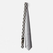 Elefant auf der Flucht Krawatte (Rückseite)