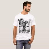 Elefant auf einem Skateboard T-Shirt (Vorne ganz)