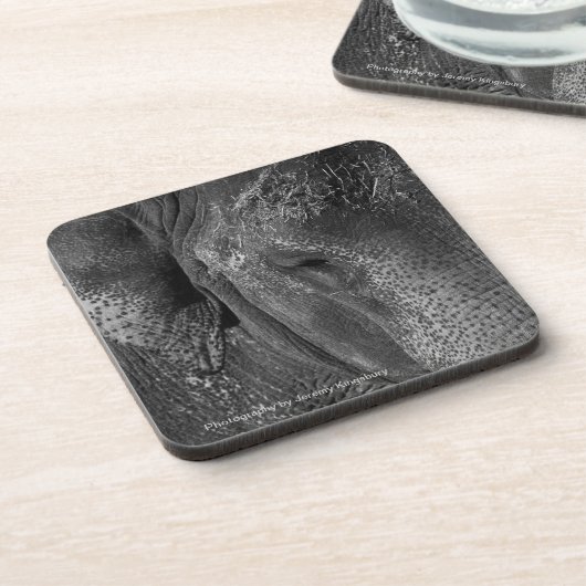 Elefant-Augen-GetränkeUntersetzer Getränkeuntersetzer (Linke Seite)