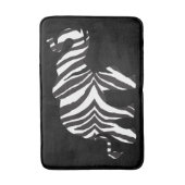 Elefant aus Zebrastreifen Badematte (Vorderseite Vertikal)