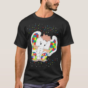 Elefant Autismus Bewusstsein Geschenke für Kinder  T-Shirt