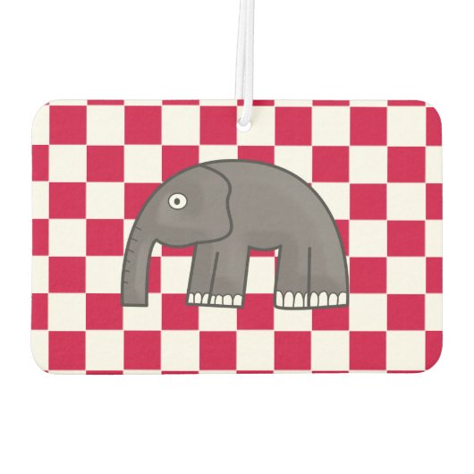 Elefant Autolufterfrischer (Rückseite)