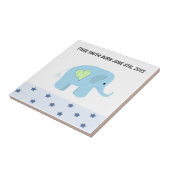 Elefant Baby Geburtsdatum Fliese (Seite)
