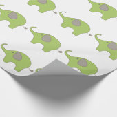 Elefant-Baby-glattes Packpapier, 2' x 6' Rolle Geschenkpapier (Ecke)