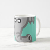 ELEFANT-BABY KAFFEETASSE (VorderseiteRechts)