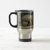 Elefant-Baby-Kalb u. Mama Reisebecher (Links)
