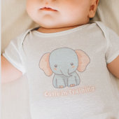 Elefant Baby Strampler