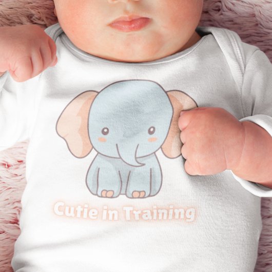 Elefant Baby Strampler