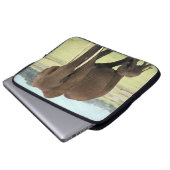 Elefant-Baby-und Mutter-Neopren-Laptop-Hülse Laptopschutzhülle (Vorne Knopf)