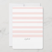 Elefant Babydusche Einladung (Rückseite)