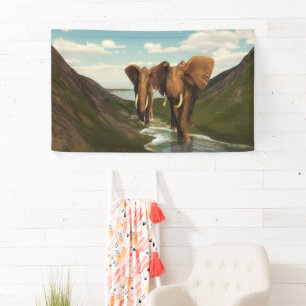 Elefant Banner
