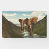 Elefant Banner (Horizontal)
