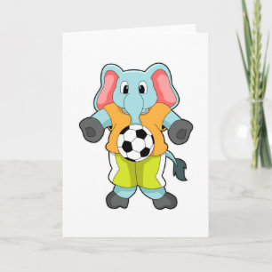 Elefant bei Fußball-Sportarten Karte