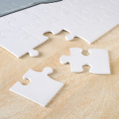 Elefant bei Musik mit Trommelmusik Puzzle (Seite)