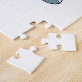 Elefant beim Fußball-Sport Puzzle (Seite)