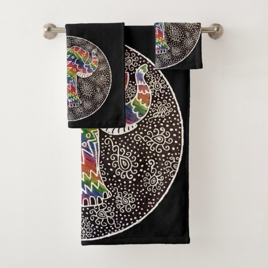 Elefant-Beleuchtung Badhandtuch Set (Insitu)