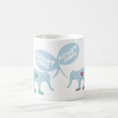 Elefant beschuht Tasse (Mittel)