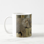 Elefant-beste Freund-Tasse Kaffeetasse (Links)